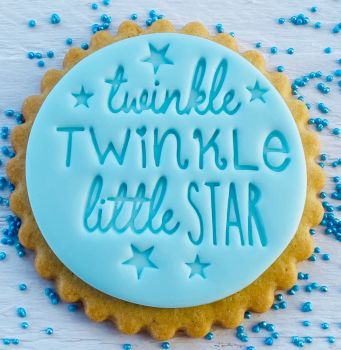 Twinkle twinkle little Star  - Keksstempel / Fondantstempel -